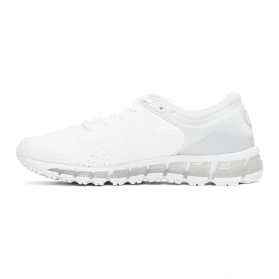Shop Asics White Gel-quantum 360 Knit 2 Sneakers In White/white