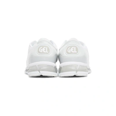 Shop Asics White Gel-quantum 360 Knit 2 Sneakers In White/white