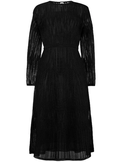 Shop M Missoni Long Dress - Black
