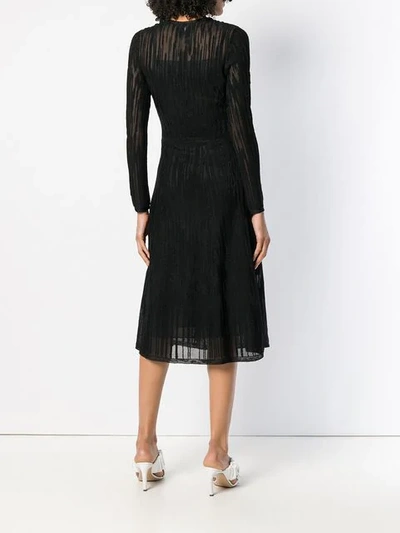 Shop M Missoni Long Dress - Black