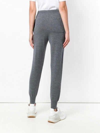 lip patch track pants