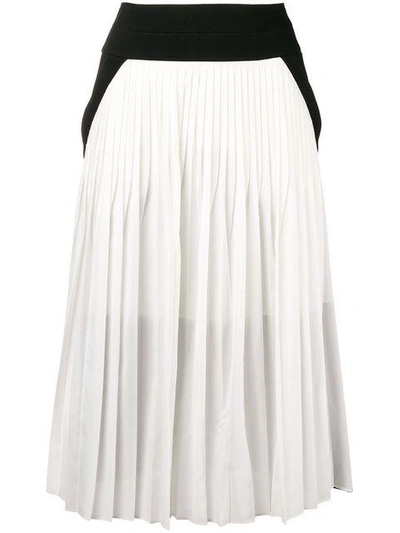 Shop Givenchy Pleated Midi Skirt