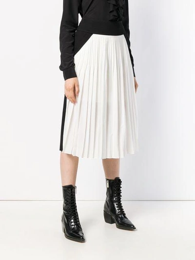 Shop Givenchy Pleated Midi Skirt