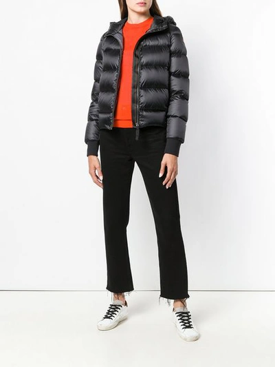 Shop Parajumpers Classic Puffer Jacket - Black