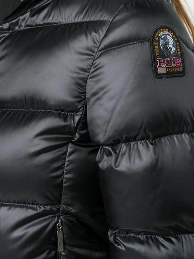 Shop Parajumpers Classic Puffer Jacket - Black