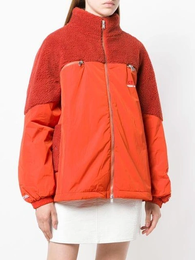 Shop Heron Preston Zipped Jacket - Yellow