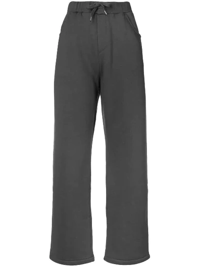Shop Opportuno Paris Casual Trousers - Antracite