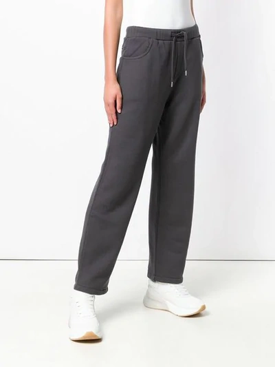 Shop Opportuno Paris Casual Trousers - Antracite