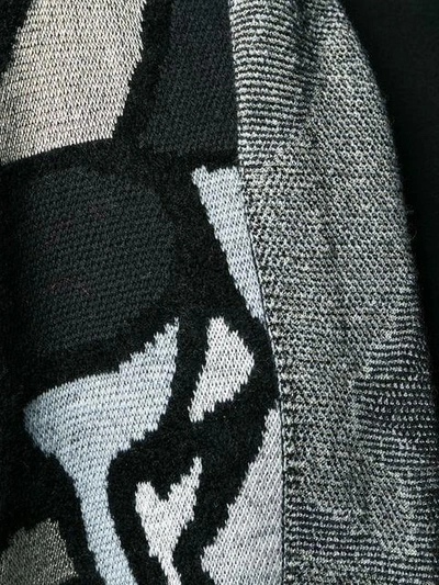 Shop Christian Wijnants Kavia Knitted Longline Coat - Black