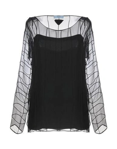 Shop Alice And Olivia Blouses In Black