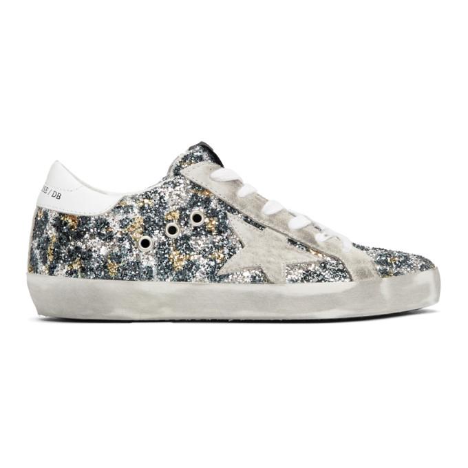 golden goose leopard glitter