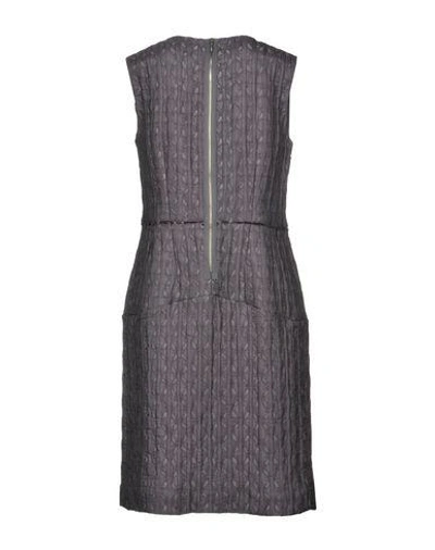 Shop Marni Knee-length Dresses In Dark Brown