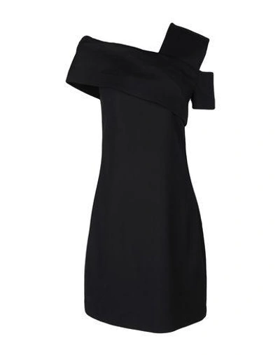 Shop Helmut Lang Short Dresses In Black
