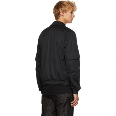 Shop Cottweiler Ssense Exclusive Black Nylon Cargo Jacket
