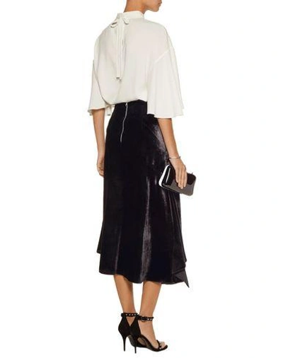 Shop Antonio Berardi 3/4 Length Skirts In Black