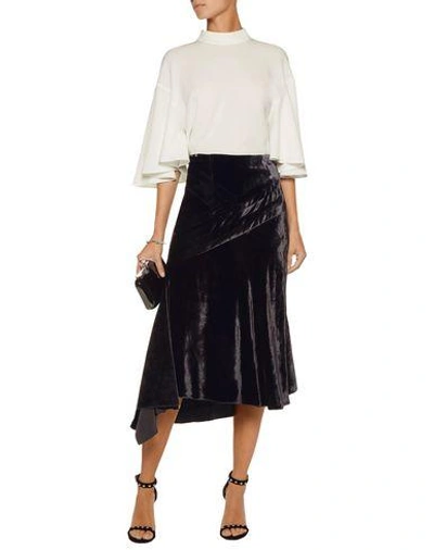 Shop Antonio Berardi 3/4 Length Skirts In Black