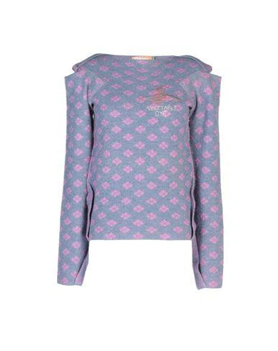 Shop Vivienne Westwood Sweater In Light Purple