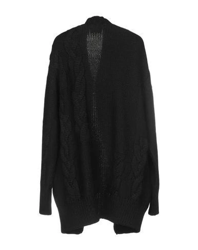 Shop Dkny Cardigan In Black