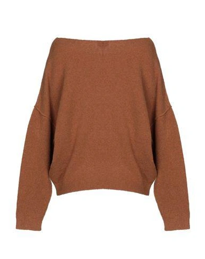 Shop American Vintage Sweater In Rust