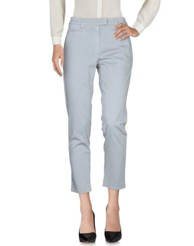 Shop Dondup Woman Pants Grey Size 26 Cotton, Elastane