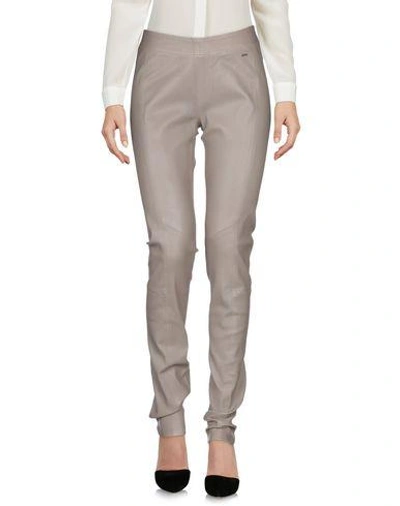 Shop Calvin Klein Jeans Est.1978 Casual Pants In Dove Grey