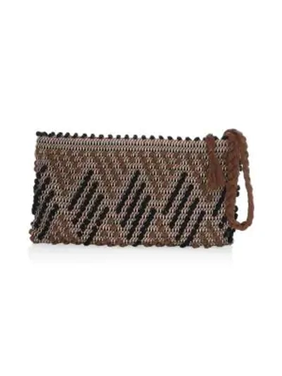 Shop Antonello Tedde Piattina Rombi Clutch In Multi