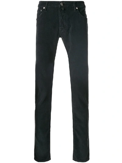 Shop Jacob Cohen Corduroy Trousers - Grey