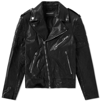 Shop Neil Barrett Skinny Fit Biker Jacket In Black