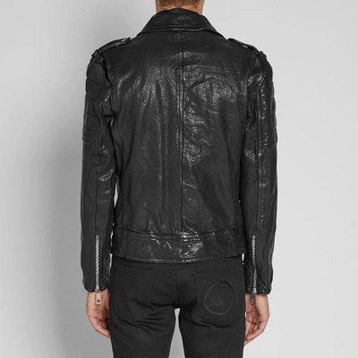 Shop Neil Barrett Skinny Fit Biker Jacket In Black