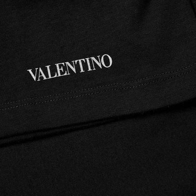 Shop Valentino All Seeing Eye Tee In Black