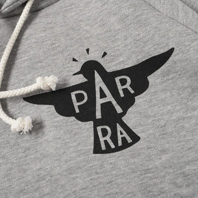 Shop By Parra Jackdaw Logo Hoody In Grey
