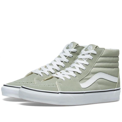 Shop Vans Sk8-hi In Green