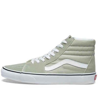 Shop Vans Sk8-hi In Green