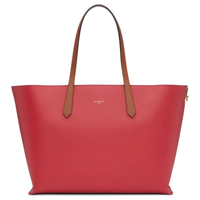 Shop Givenchy Pink Gv Shopper Tote In 689 Geraniu