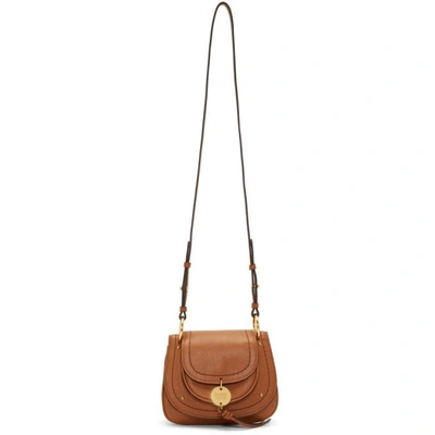 Shop See By Chloé See By Chloe Tan Small Charm Bag In 242 Caramel
