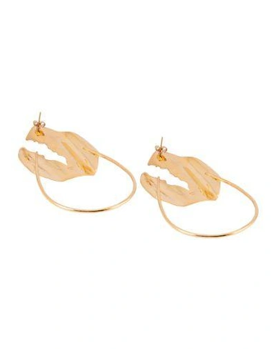 Shop Misho Earrings In Gold
