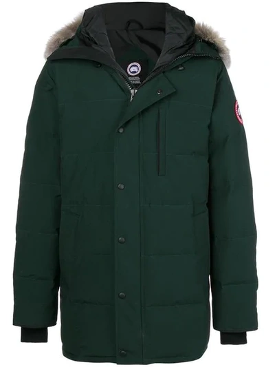 Shop Canada Goose Carson Parka Jacket - Green