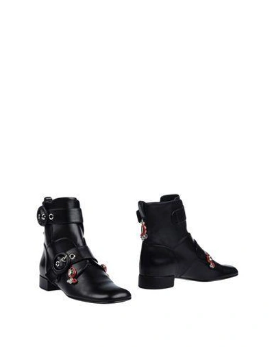 Shop Dior Ankle Boots In Black