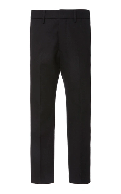 Shop Ami Alexandre Mattiussi Classic Cropped Trousers In Black