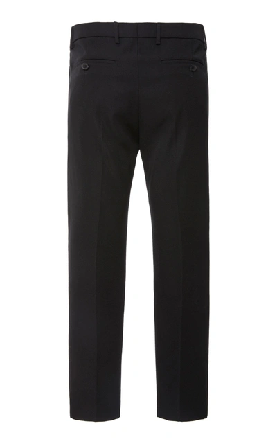 Shop Ami Alexandre Mattiussi Classic Cropped Trousers In Black