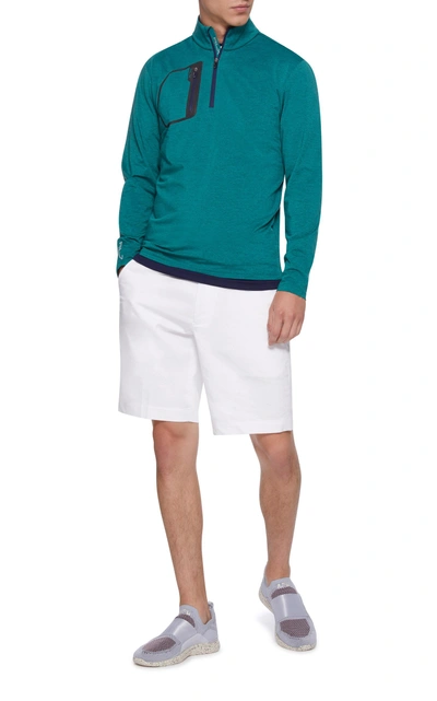 Shop Rlx Golf Tech Jersey Pullover In Green