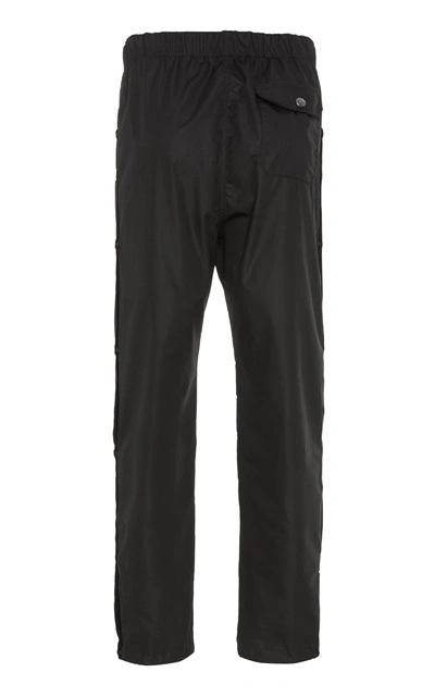 Shop Givenchy Loose Snap Joggers In Black