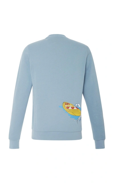 Shop Loewe Holiday Sweatshirt In Blue