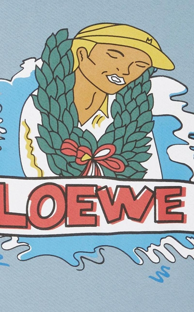 Shop Loewe Holiday Sweatshirt In Blue