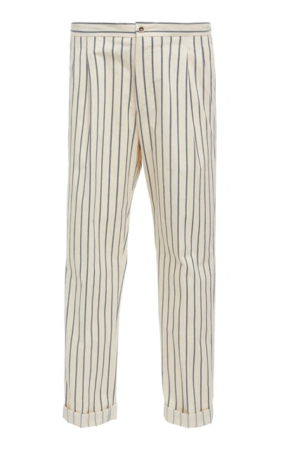 Shop Pt01 Slim Trousers In Stripe