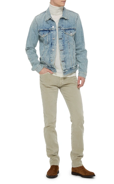 Shop Citizens Of Humanity Classic Denim Jacket In Blue