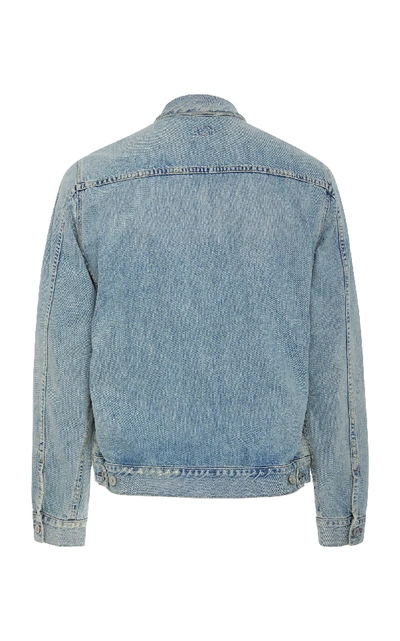 Shop Citizens Of Humanity Classic Denim Jacket In Blue
