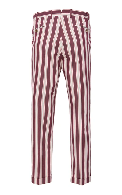 Shop Pt01 Slim Trousers In Print