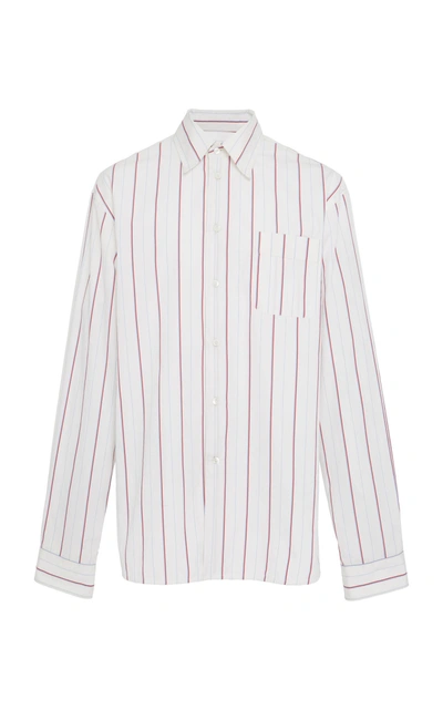 Shop Marni Striped Button-up Shirt