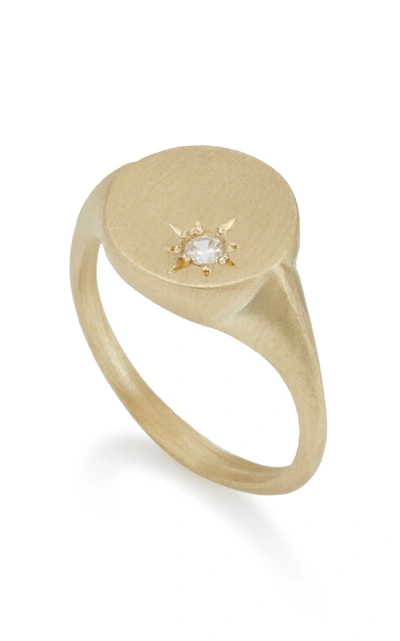 Shop Lil Milan Sunshine 9k Gold Zircon Ring